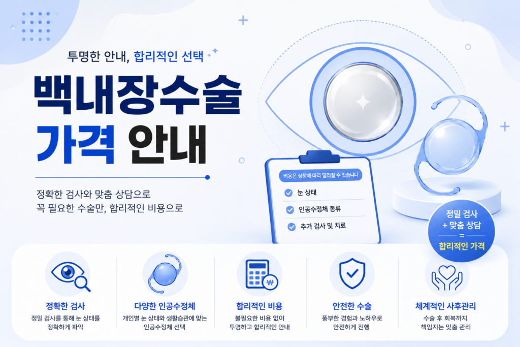 백내장수술가격