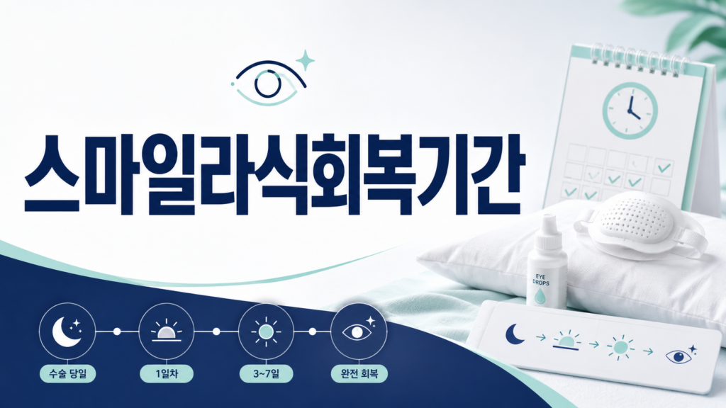 스마일라식회복기간
