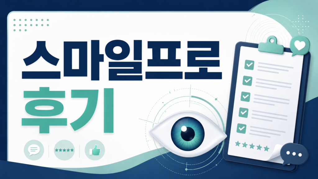 스마일프로 후기